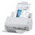 SP‑1130N scanning documents with its open document feeder holding pages during the scan.