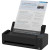 ScanSnap iX1300 compact scanner with open feeders scanning documents.