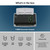 fi‑8040 scanner with included accessories: AC adapter, power and USB cables, getting started guide, and software DVD