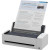 ScanSnap iX1300 compact scanner with open feeders scanning documents.