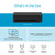 ScanSnap iX1300 includes ScanSnap Home apps, ABBYY FineReader, power and USB cables, setup guide, and support info.