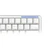 HHKB Studio 60% hot-swappable mechanical keyboard in snow with MX-compatible switches and stamped keycaps, detailed  view.