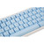 Happy Hacking Keyboard Sky Blue Stamped Full Key Top Set