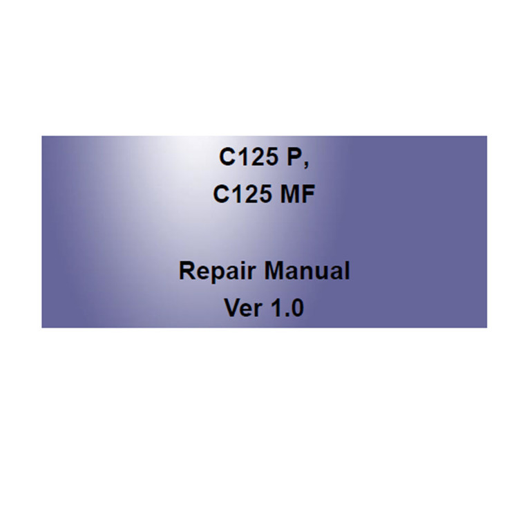 C125P C125MF PRINTER REPAIR MANUAL
