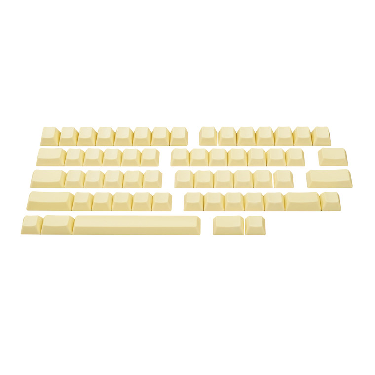 Happy Hacking Keyboard Dandelion Blank Full Key Top Set