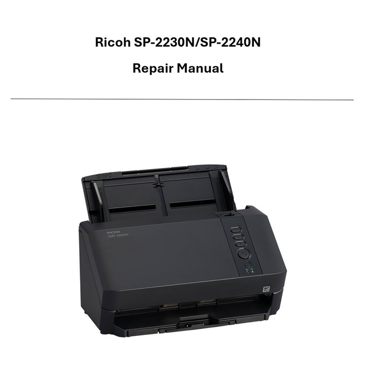 Ricoh SP-2240N Repair Manual