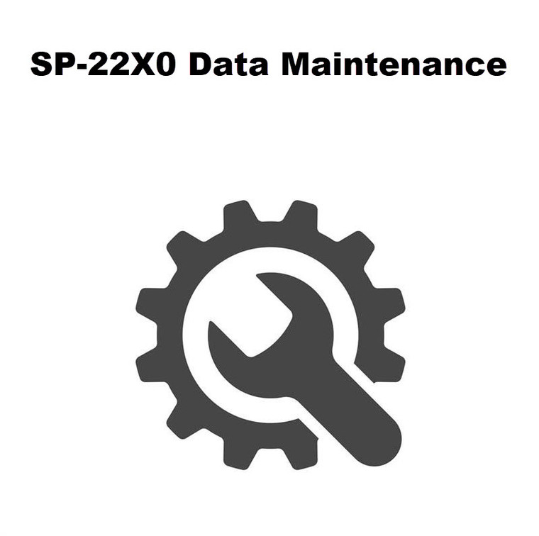 Ricoh SP-2240N Data Maintenance