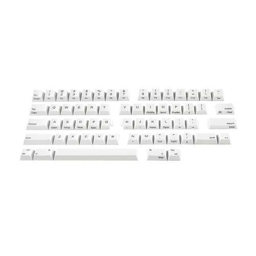 Buy the HHKB Studio Stamped Full Keycap Set (Snow / Black Stamped