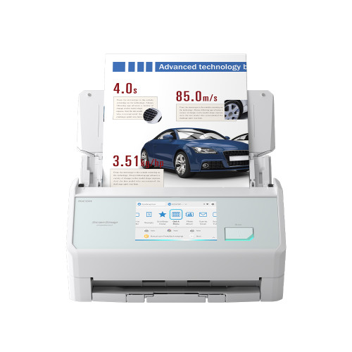 ScanSnap iX2500, White | Touchscreen Document Scanner for
