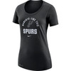 San Antonio Spurs Women's Nike Dry NBA Verbiage T-Shirt-Black