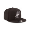 San Antonio Spurs Men's New Era 9FIFTY Primary Black Snapback Hat San Antonio Spurs Men's New Era 9FIFTY Primary Black Snapback Hat