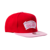 San Antonio Spurs Hats Mitchell and Ness Sweetheart Two Tone Snapback Cap - Red