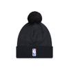 San Antonio Spurs Men's New Era 2023/2024 Draft Black Knit Beanie