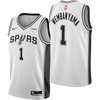 San Antonio Spurs Men's Nike Association Edition Swingman Victor Wembanyama Jersey San Antonio Spurs Men's Nike Association Edition Swingman Victor Wembanyama Jersey