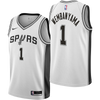 San Antonio Spurs Youth Nike Victor Wembanyama Association Edition Swingman Jersey San Antonio Spurs Youth Nike Victor Wembanyama Association Edition Swingman Jersey