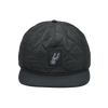 San Antonio Spurs Men's Sportiqe Black Summit Snapback Cap