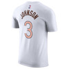 San Antonio Spurs Men's Nike 2023-2024 City Edition Keldon Johnson Name and Number T-Shirt