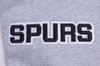 San Antonio Spurs Men's Pro Standard Collab Coyote Pullover Sweatshirt - Gray