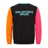 San Antonio Spurs Men's Sports Design Sweden French Terry Crew - Black