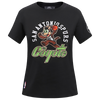 San Antonio Spurs Women's Pro Standard Coyote Collab T-Shirt - Black