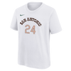 San Antonio Spurs Youth Nike 2023-2024 City Edition Devin Vassell Name and Number T-Shirt - White