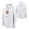 San Antonio Spurs Youth Nike 2023-2024 City Edition Club Pullover Hoodie - White