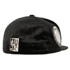 San Antonio Spurs Men's Mitchell and Ness Hardwood Classic Cozyfield Fitted Cap - Black