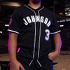 San Antonio Spurs Men's Pro Standard Keldon Johnson Baseball Jersey - Black