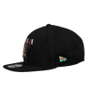 San Antonio Spurs Men's New Era Iridescent Plate 9FIFTY Snapback Hat - Black