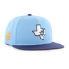 San Antonio Spurs Men's '47 Brand 2024-2025 City Edition Two Hit Captain Snapback Cap - Blue