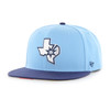 San Antonio Spurs Men's '47 Brand 2024-2025 City Edition Two Hit Captain Snapback Cap - Blue