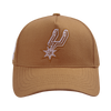 San Antonio Spurs Men's Pro Standard Paint The City Snapback - Brown