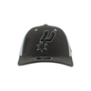 San Antonio Spurs Men's Big Rig Primary Adjustable Cap - Gray and White