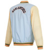 San Antonio Spurs Men's JH Design 2024-2025 City Edition Bomber Jacket - Blue and Tan