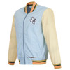 San Antonio Spurs Men's JH Design 2024-2025 City Edition Bomber Jacket - Blue and Tan