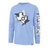 San Antonio Spurs Men's '47 Brand 2024-2025 City Edition Triangle Offense Long Sleeve Shirt - Blue