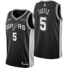 San Antonio Spurs Men's Nike Icon Edition Swingman Stephon Castle Jersey