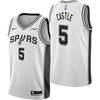 San Antonio Spurs Men's Nike Association Edition Swingman Stephon Castle Jersey San Antonio Spurs Men's Nike Association Edition Swingman Stephon Castle Jersey