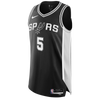 San Antonio Spurs Men's Nike Icon Edition Stephon Castle Authentic Jersey