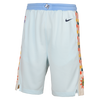 San Antonio Spurs Youth Nike 2024-2025 City Edition Swingman Shorts - Blue