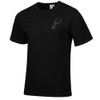 San Antonio Spurs Men's Sports Design Sweden Primary Tonal T-Shirt - Black