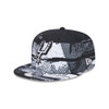 San Antonio Spurs Men's New Era 9FIFTY 2024-2025 Tip-Off Adjustable Cap - Black and White