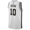 San Antonio Spurs Men's Nike Association Edition Swingman Jeremy Sochan Jersey