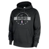 San Antonio Spurs Men's Nike Club Practice Fleece Hoodie - Black