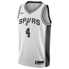 San Antonio Spurs Men's Nike De'Aaron Fox Association Edition Swingman Jersey