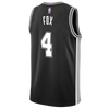 San Antonio Spurs Men's Nike De'Aaron Fox Icon Edition Swingman Jersey
