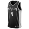 San Antonio Spurs Men's Nike De'Aaron Fox Icon Edition Swingman Jersey