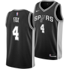 San Antonio Spurs Men's Nike De'Aaron Fox Icon Edition Swingman Jersey
