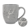 San Antonio Spurs Rico Alternate 16 oz Team Color Laser Engraved Ceramic Coffee Mug - Gray