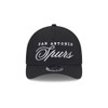 San Antonio Spurs Men's New Era 9FORTY 2025-2026 Draft Cap - Black